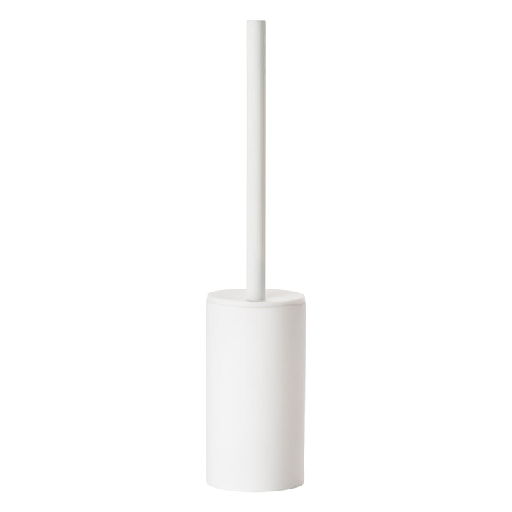 Solo Toiletborstel uit één Denemarken in wit mat wit