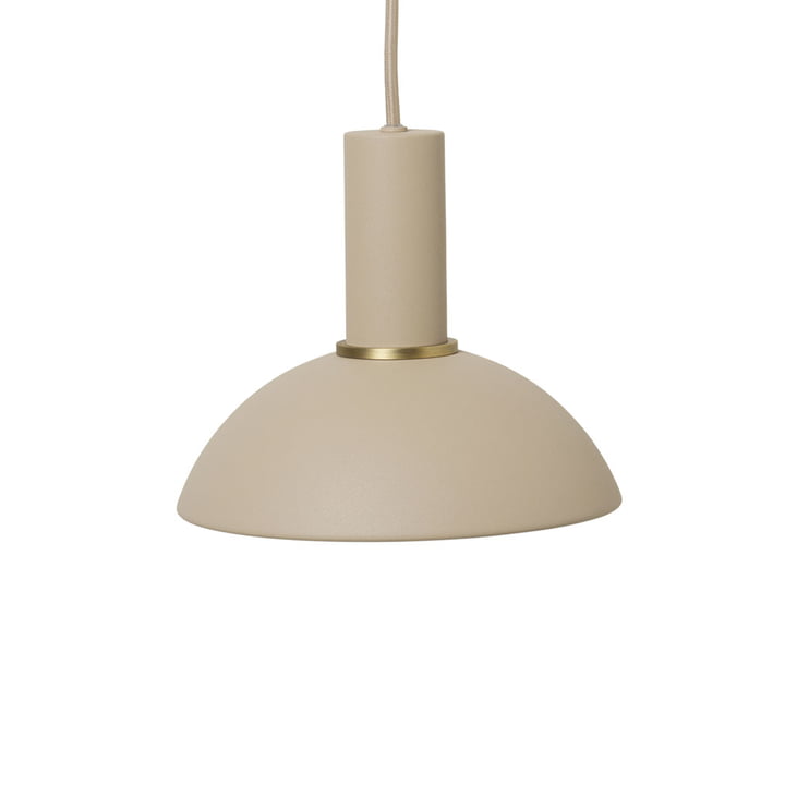 Hoop Shade Lampenkap door fermentatie Leven in beige