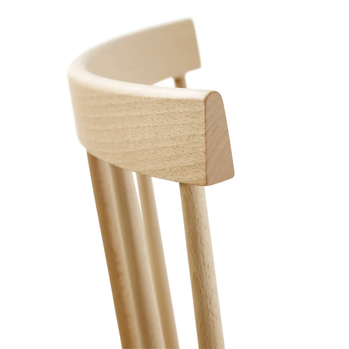 J46 Stoel, beuken naturel van FDB Møbler in detail