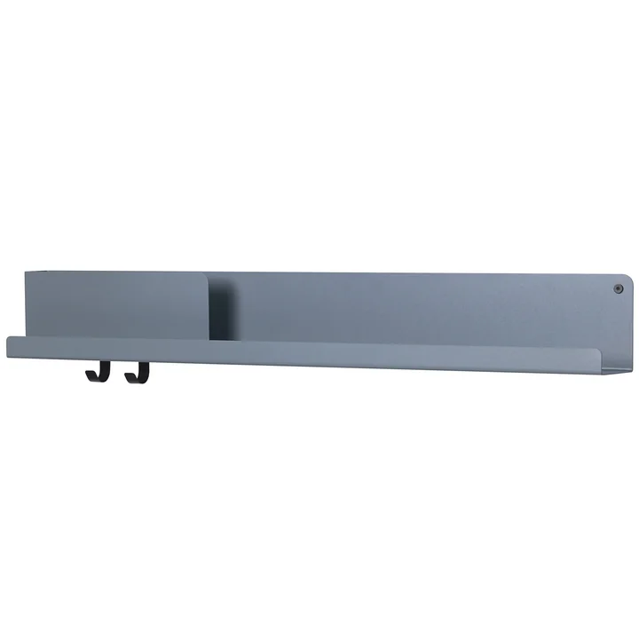 Muuto Opgevouwen planken 96 x 13 cm van in blauw-grijs