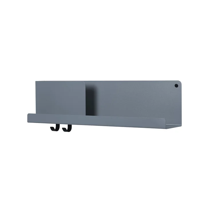 Muuto Klapplanken 63 x 16,5 cm uit in blauw-grijs