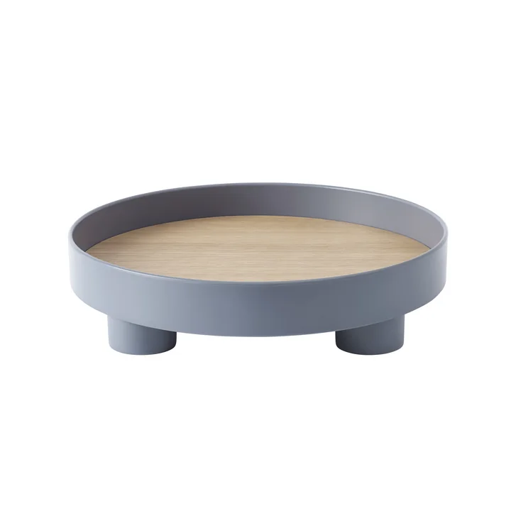 Platformplateau van Muuto in blauw-grijs