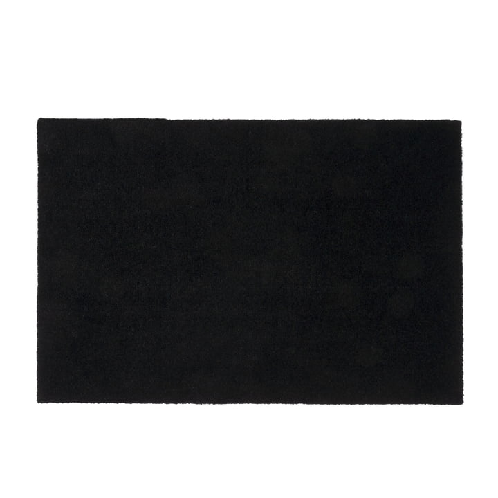 Deurmat 60 x 90 cm van tica copenhagen in Unicolor zwart