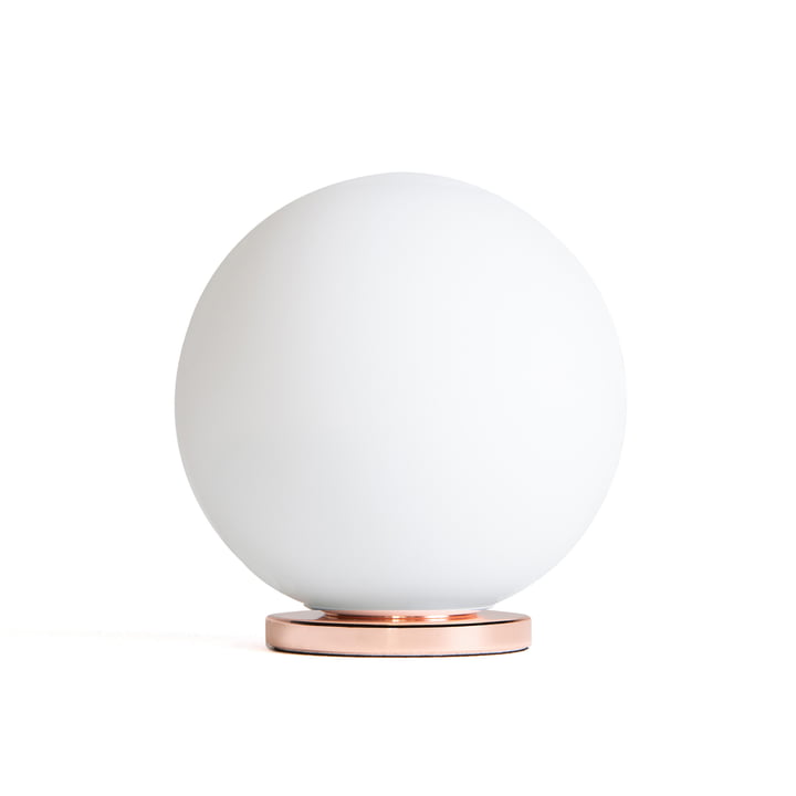Pallina tafellamp van FontanaArte in roségoudkleurige Pallina-tafelverlichting