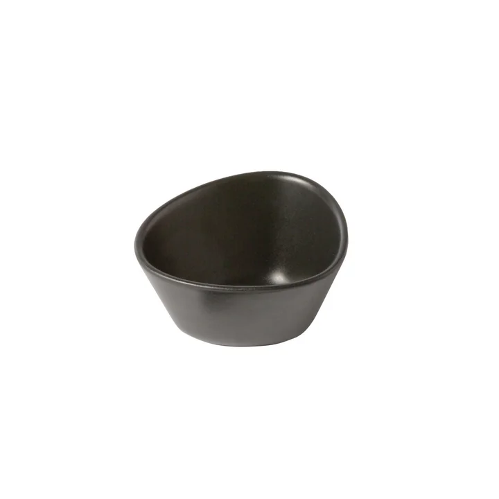 Curve Stoneware Bowl S, 0,2 l Lind DNA in het zwart, 0,2 l.