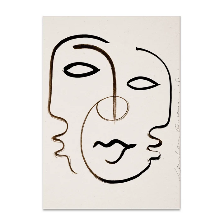 We are One 50 x 70 cm van Paper Collective