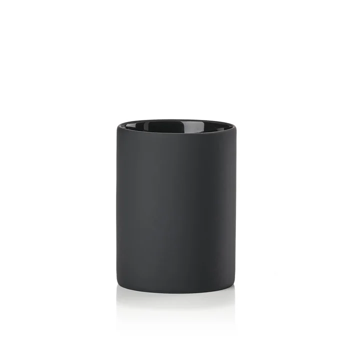 Karma tandenborstelbeker van Zone Denemarken in het zwart