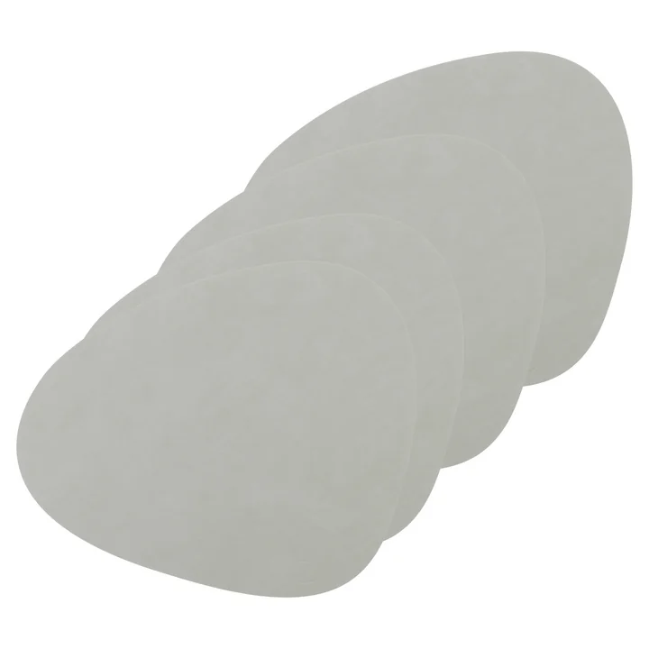 Placemat Curve L van Lind DNA in Nupo metallic (set van 4)