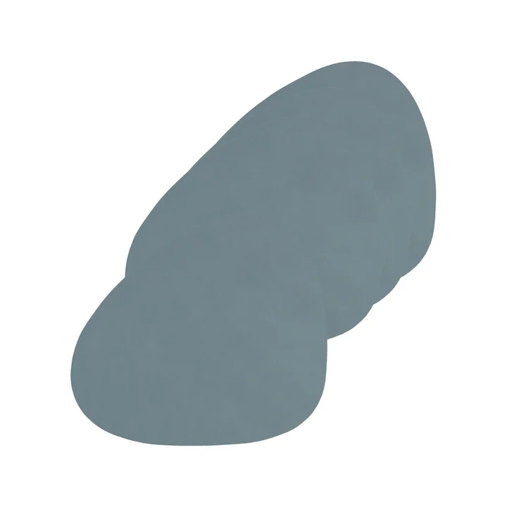 Glasuntersetzer Curve van Lind DNA in Nupo lichtblauw (set van 4)