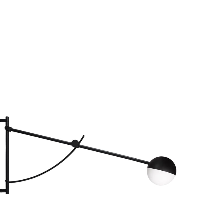 Balancer wandlamp van Northern in zwart