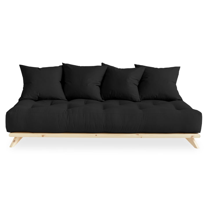Senza Sofa van Karup Design in natuurlijk grenen/donkergrijs