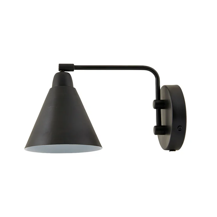 Game Wandlamp L 30 cm vanaf House Doctor in zwart
