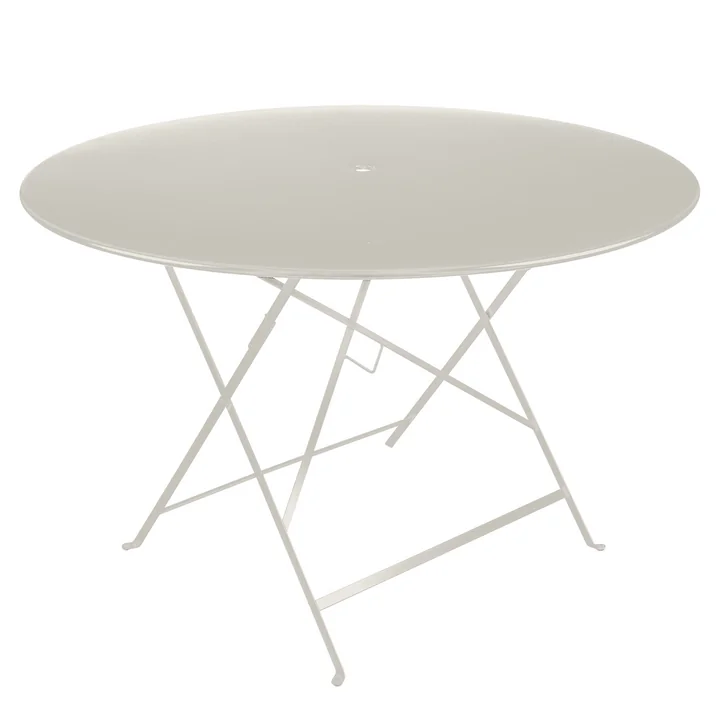 Bistro Klaptafel Ø 117 cm, kleigrijs van Fermob