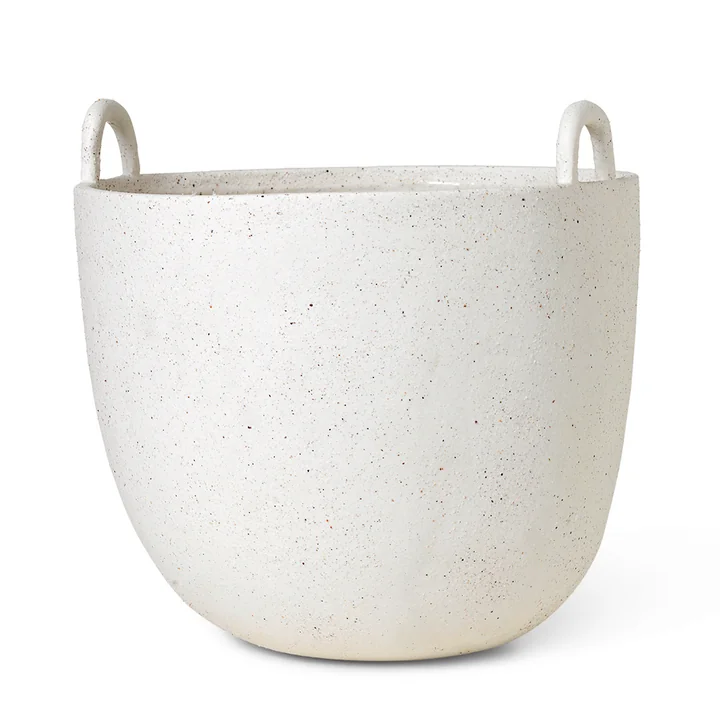 Speckle Ferm Living - Bloempot, Ø 30 x H 30 cm, gebroken wit