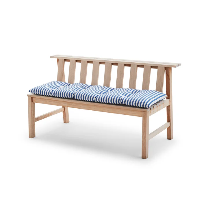 Barriere Zitting overtrek 125 x 43 cm, Zee Blauw op de Plank Bank van Skagerak