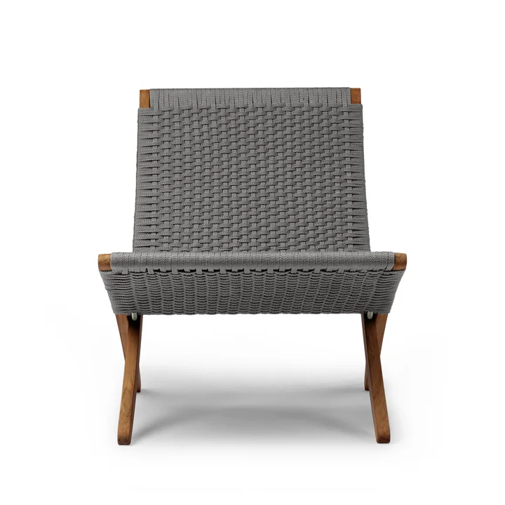 MG501 Cuba Chair Outdoor van Carl Hansen in teak geolied / antraciet
