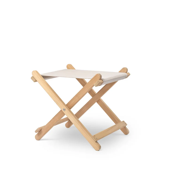 BM5768 Voetbankje van Carl Hansen in teakhout onbehandeld