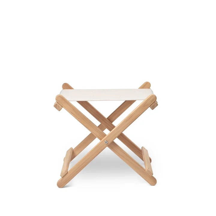 BM5768 Voetbankje van Carl Hansen in teakhout onbehandeld