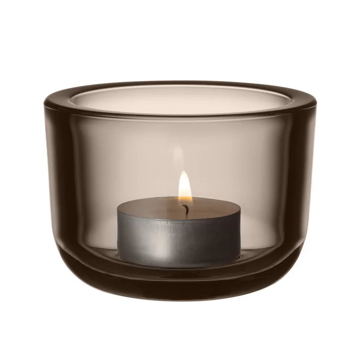 Valkea theelichthouder 60 mm van Iittala in linnen