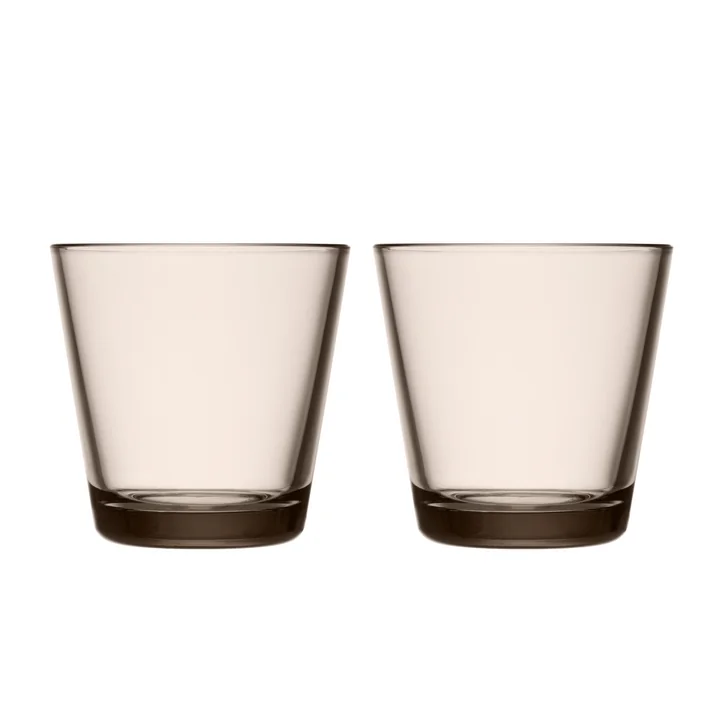 Kartio Drinkglas 21 cl van Iittala in linnen (set van 2)