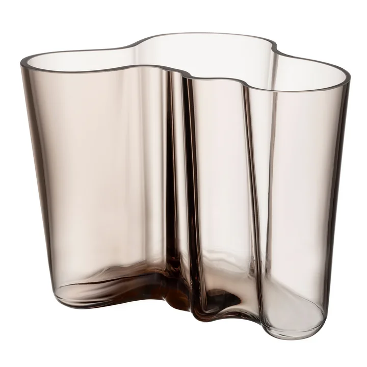 Aalto Vaas Savoy 160 mm van Iittala in linnen