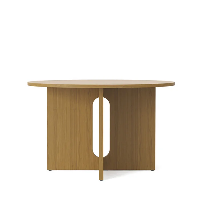Androgyne Tafel, Ø 120 x H 73 cm, eiken van Audo