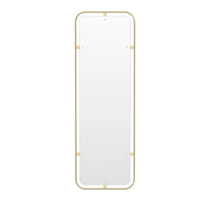 Nimbus spiegel staander, gepolijst messing van Audo