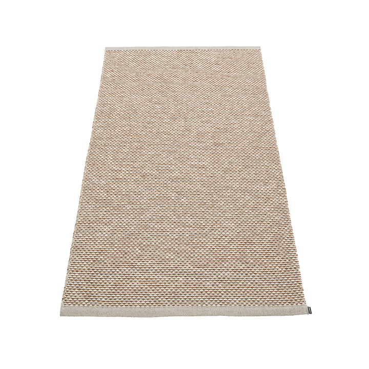 Effi tapijt 85 x 160 cm van Pappelina in warm grijs / bruin / vanille