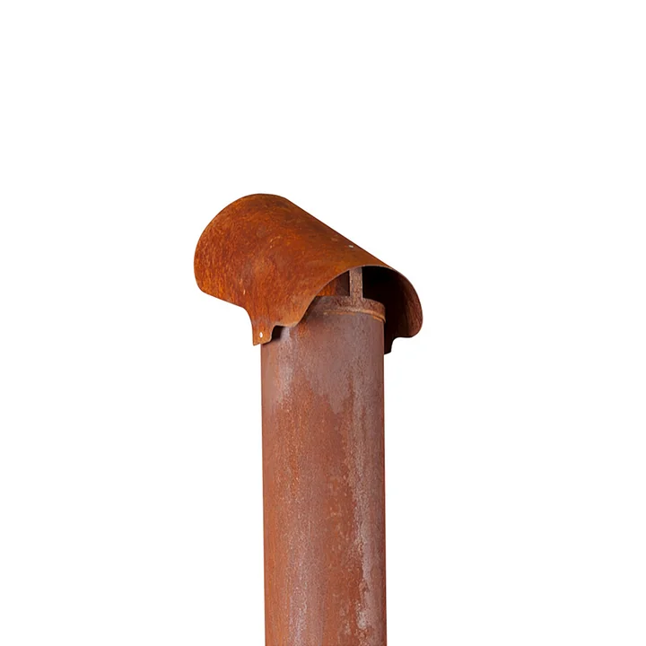 Openhaard top voor de buitenkachel van Weltevree