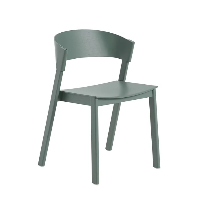 Cover Side Chair van Muuto in het groen