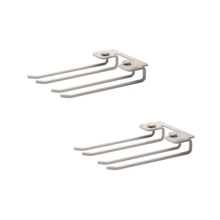 Hanger Rack Module voor wijnglazen 16 x 20 cm van String in beige (set van 2)