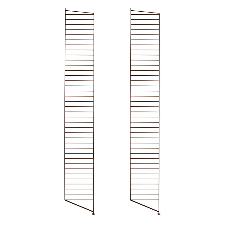 Onderste ladder voor String plank 200 x 30 cm (set van 2) van String in bruin