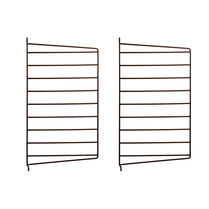 Muurladder voor String Plank 50 x 30 cm (set van 2) van String in bruin