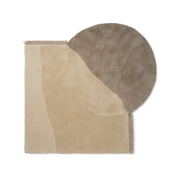 View Tufted Tapijt door fermentatie Leven in beige