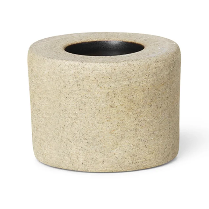 Bon Accessoires Tandenborstelhouder van Ferm Living in beige/zwart