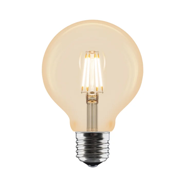 Idea LED lamp, E27, 2W, 80 mm, amber van Umage