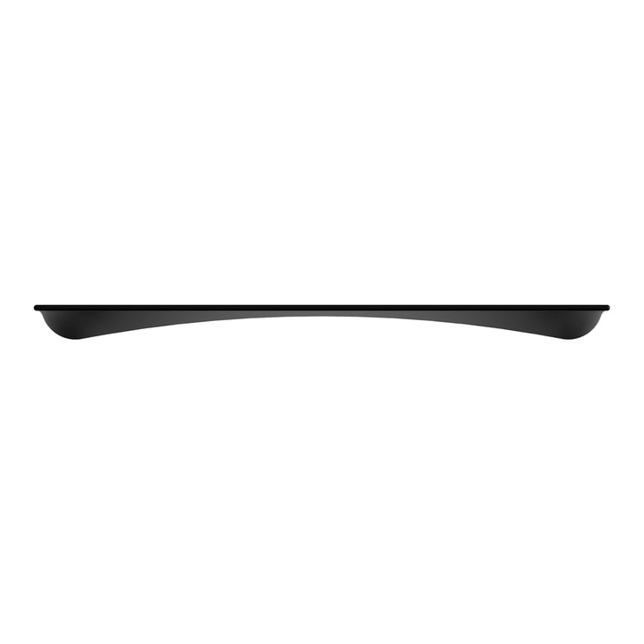 Flow Wandplank 98 cm, zwarte as van Umage