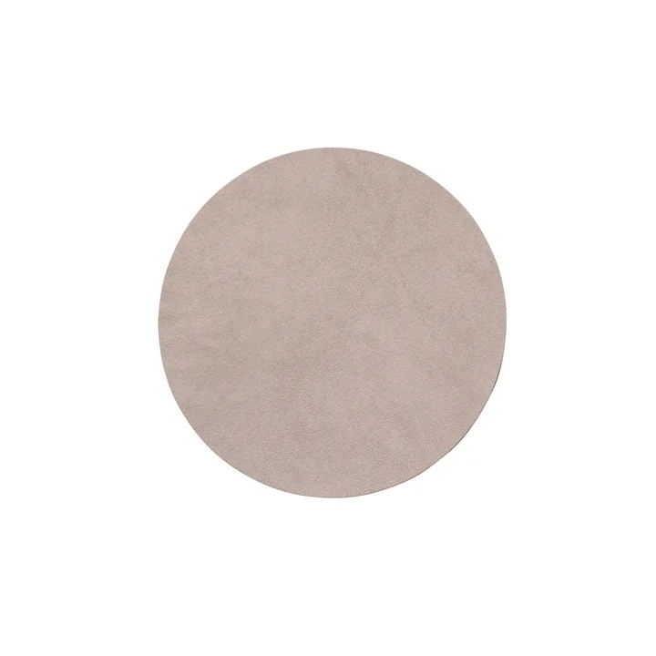 Glazen onderzetter rond Ø 10 cm, Nupo nomad grey by Lind DNA