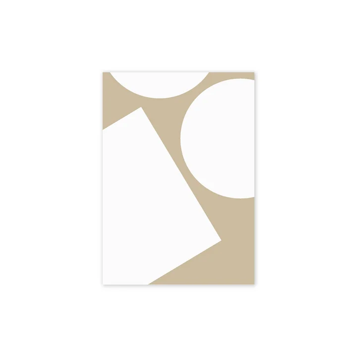 Simple Forms I Poster, 30 x 40 cm van Paper Collective