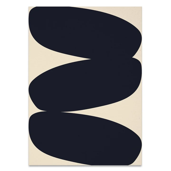 Solid Shapes 01 poster, 70 x 100 cm vanaf Paper Collective