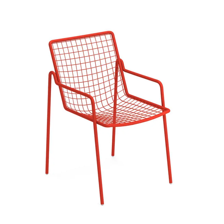 Rio R50 fauteuil, scharlakenrood door Emu