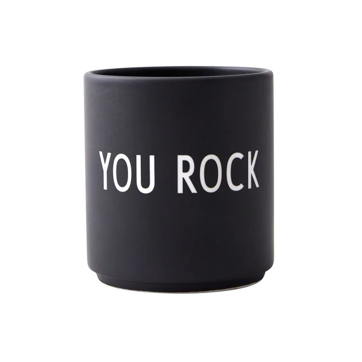 AJ Favourite You Rock Porseleinen mok, van Design Letters