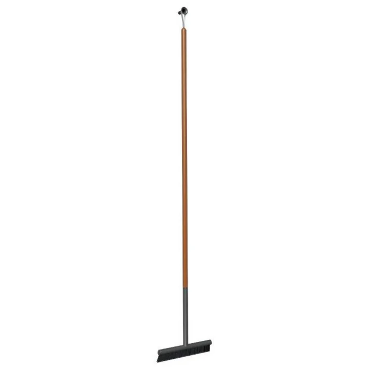 bezem Indoor 40 cm van Rizz in teak / antraciet