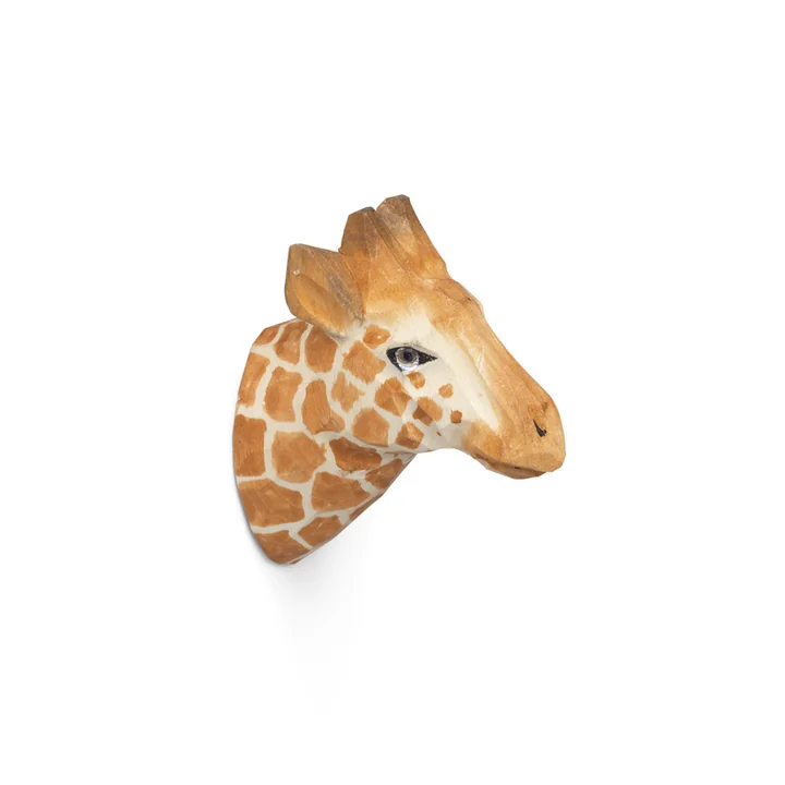 Safari wandhaak giraffe van Ferm Living