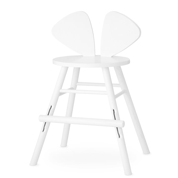 Mouse Junior stoel van Nofred in wit