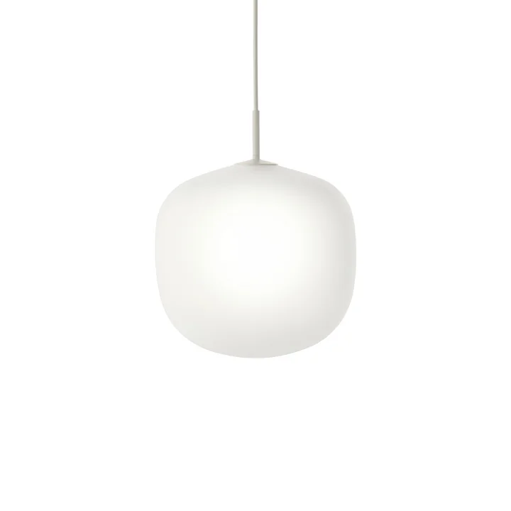 Rime Muuto Hanglamp Ø 37 cm, opaal / grijs van