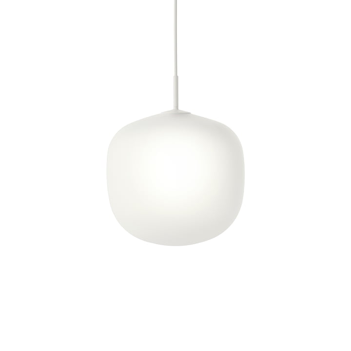 Rime Muuto Hanglamp Ø 37 cm, opaal / wit van