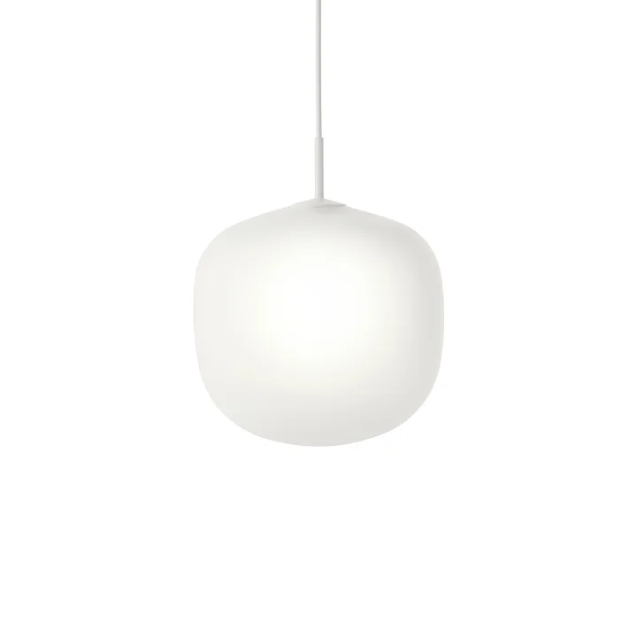 Rime Muuto Hanglamp Ø 37 cm, opaal / wit van