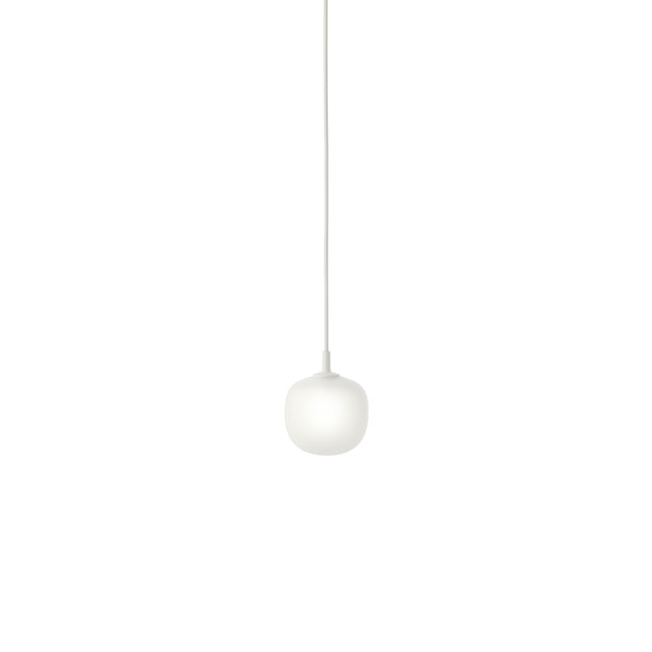 Rime Muuto Hanglamp Ø 12 cm, opaal / wit van