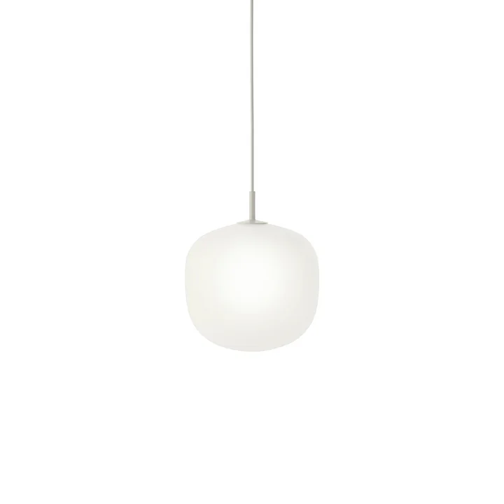 Rime Muuto Hanglamp Ø 25 cm, opaal / grijs van